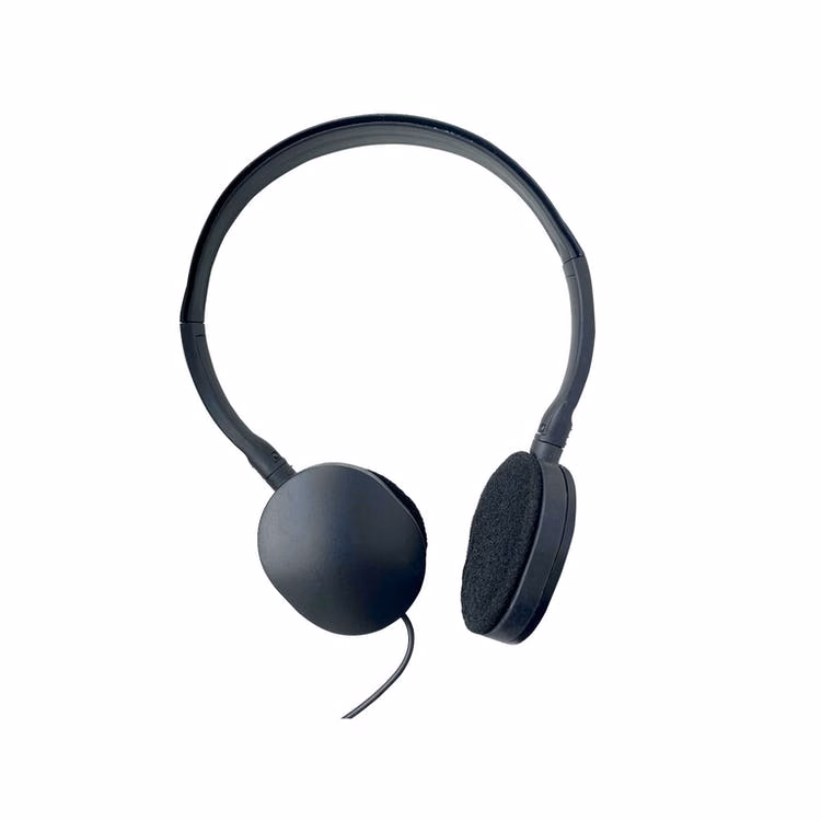 Headphones with Swivel Earpads - Black Foam