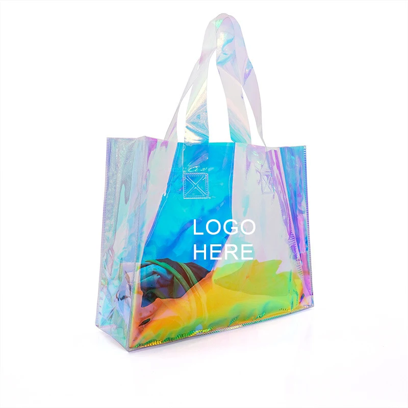 Clear PVC Laser Hologram Tote Bag 1