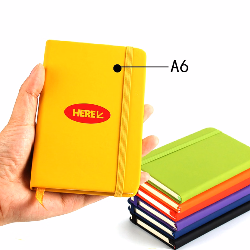 A6 Hardcover Lined Journal Notebook
