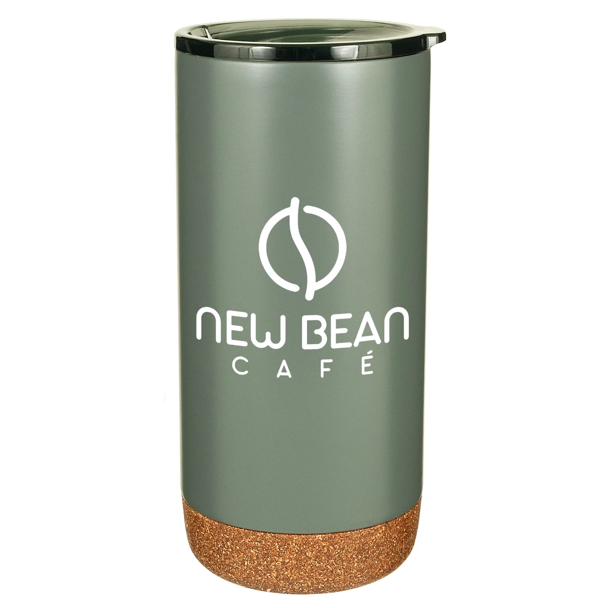 16 Oz. Estate Double Walled Stainless Tumbler with Cork Bottom 1