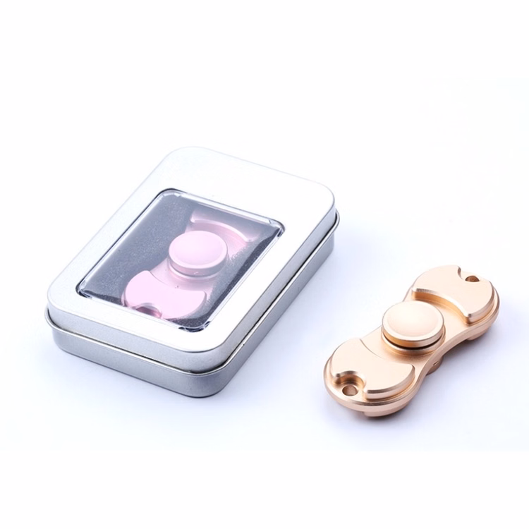 SM00199 - Metal EDC Sensory Hand Fidget Spinner Toy with Tin Box