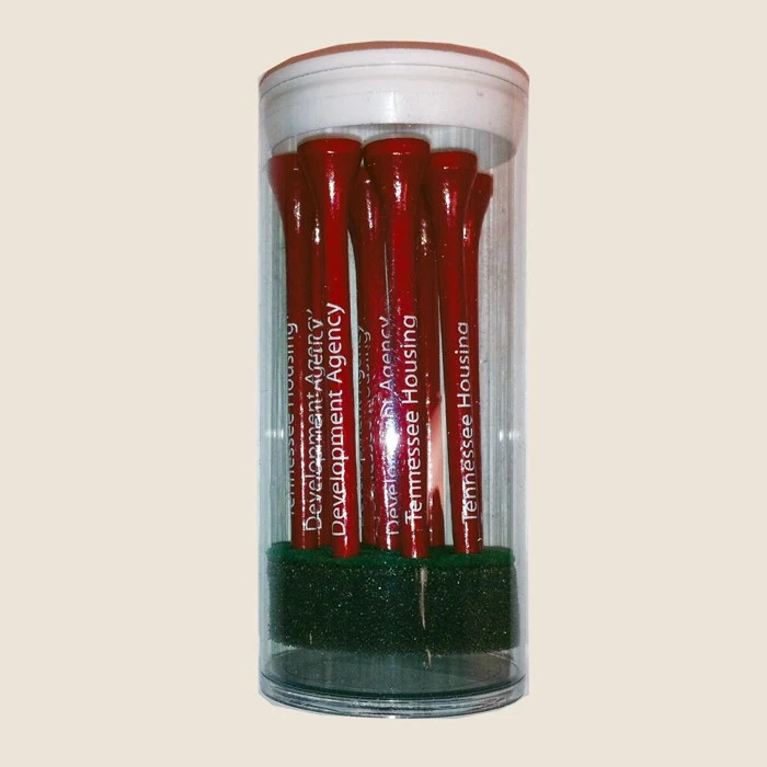 Super Length Nine 3 1/4" Tees in Tube 1