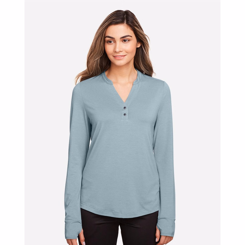 Women's JAQ Stretch Performance V-Neck Snap Pullover - NE400W