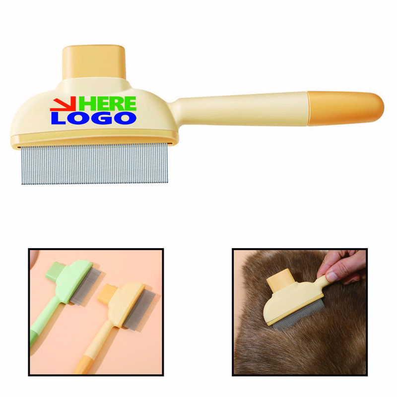 Pet Self Cleaning Slicker Brush Full Color MOQ 50