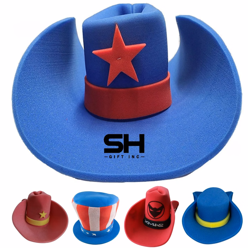 Funny Foam Cowboy Hat