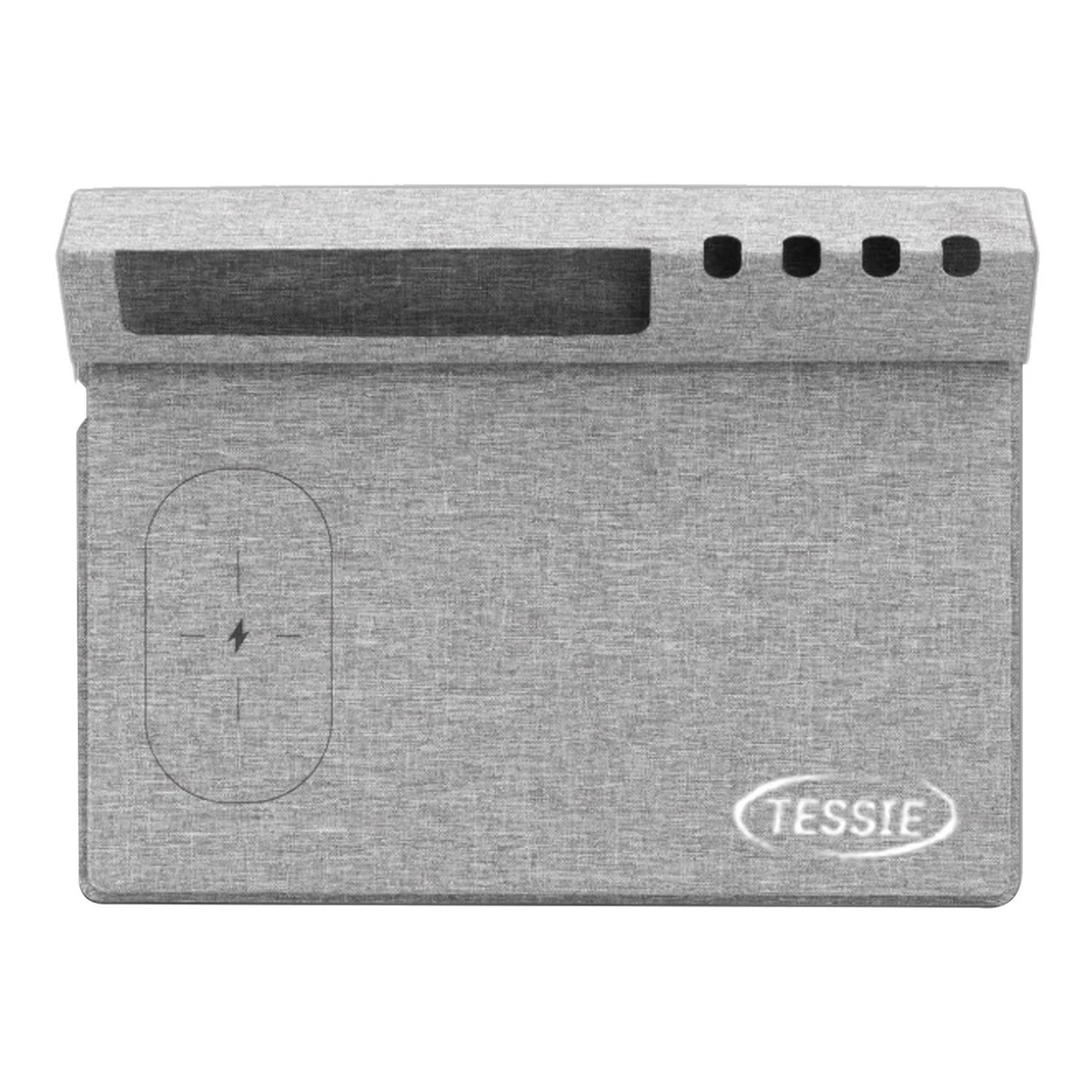 Foldable Wireless Charging Mouse Pad with Desk Organizer 1