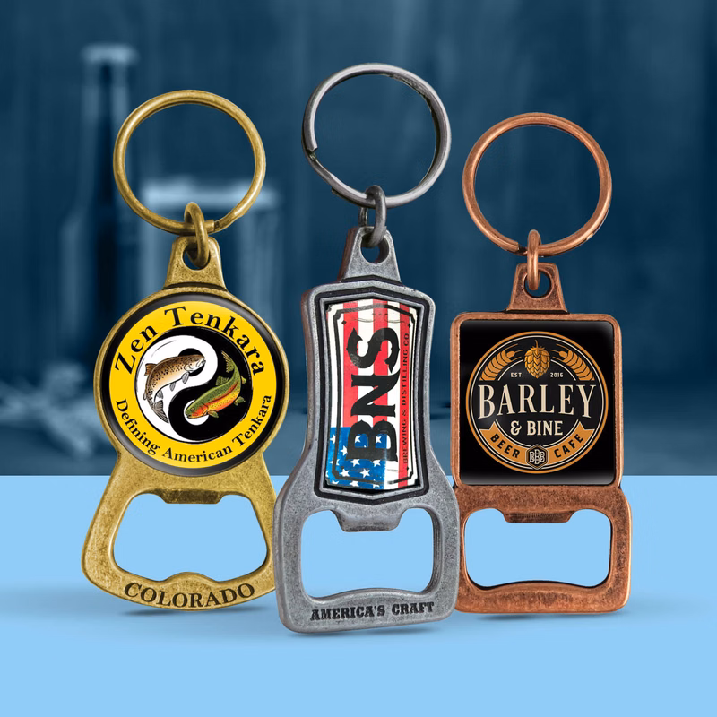 Photoart Econo Bottle Opener Key Chain
