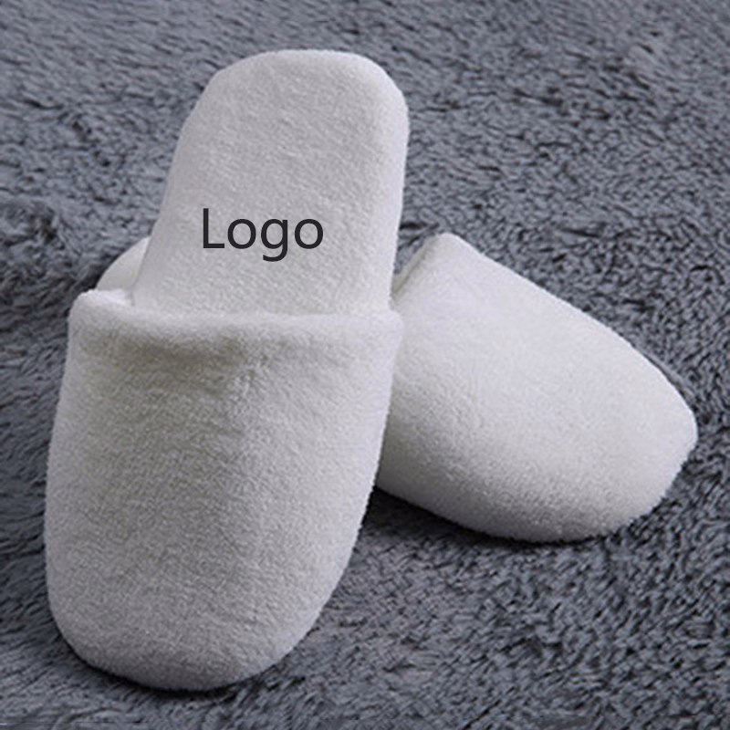 Non-Skid Thicken Coral Fleece Hotel Slippers For Women Men Girls