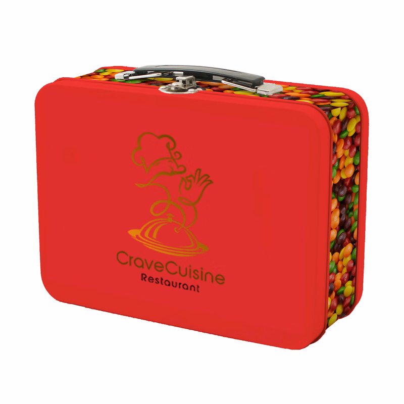 Fully Custom Small Retro Lunch Box