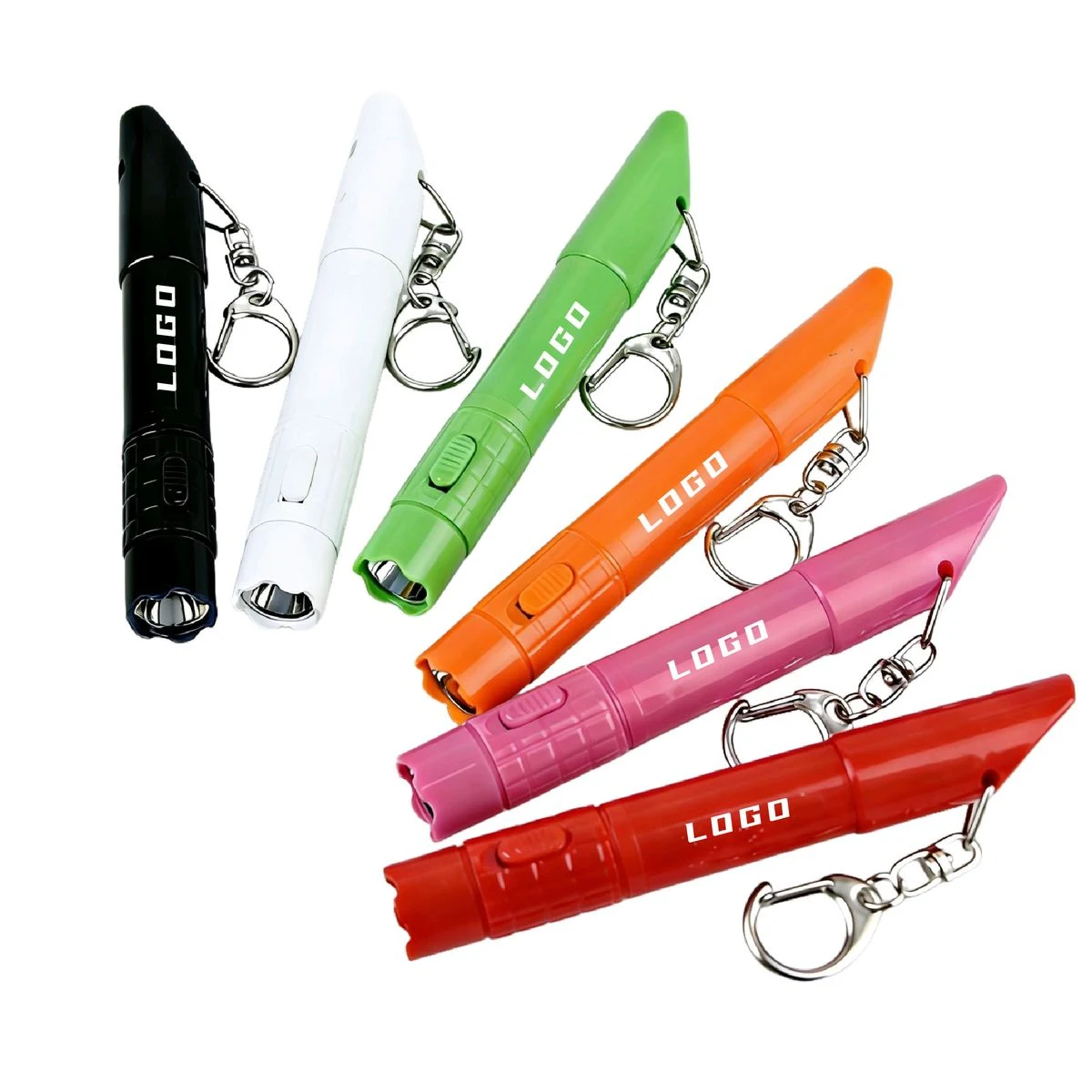 Outdoor Survival LED Flashlight Whistle Pen 1