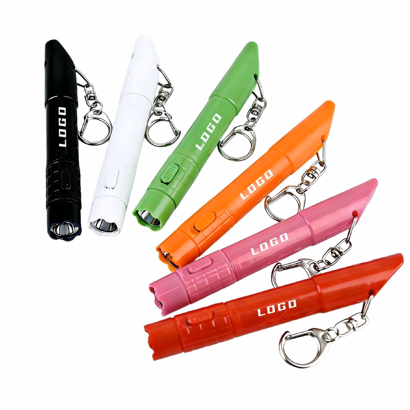Outdoor Survival LED Flashlight Whistle Pen