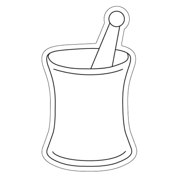 Mortar & Pestle Magnet - Full Color 1