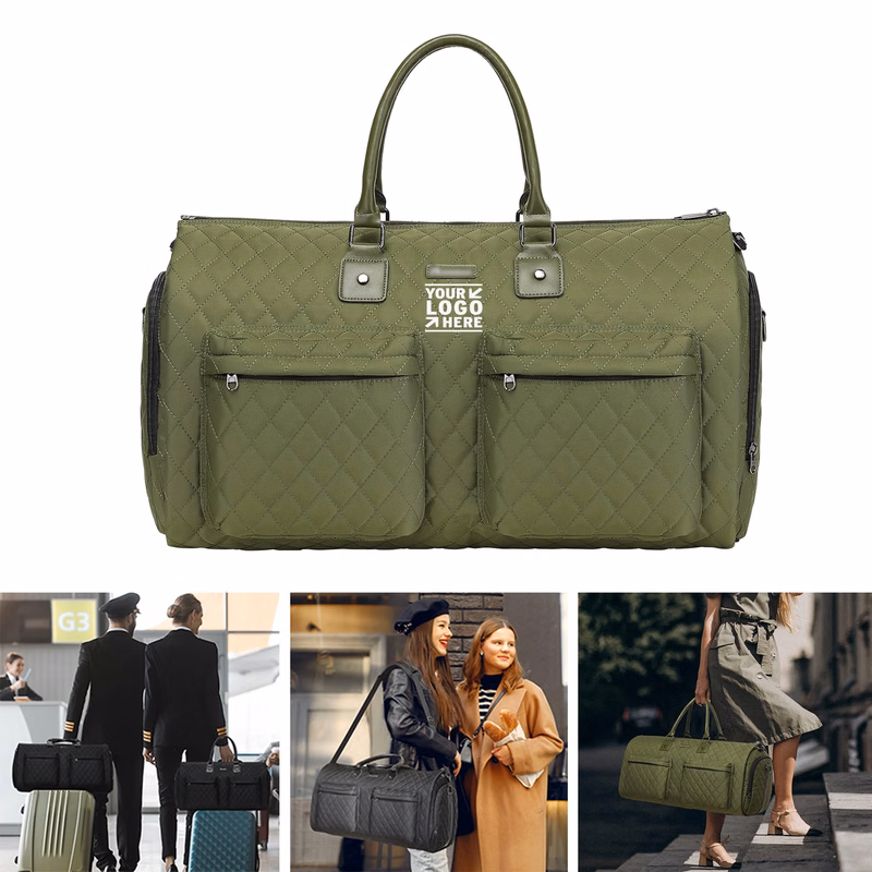 2 in 1 Womens Convertible Garment Travel Waterproof Carry On Garment Garment Duffel Bag