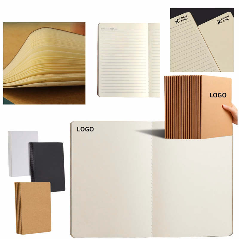Brown Paper Sewing Notebook