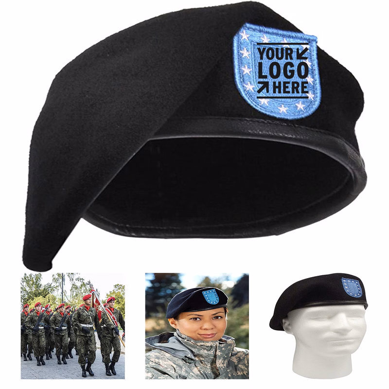 4 x 4 x 6 Inches Official Military Beret
