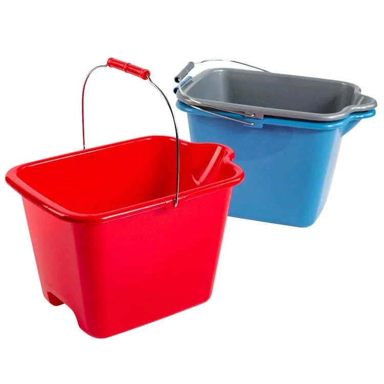 Plastic Buckets - Assorted Colors 2.5 Gallons 1