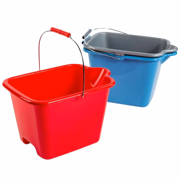 Plastic Buckets - Assorted Colors 2.5 Gallons