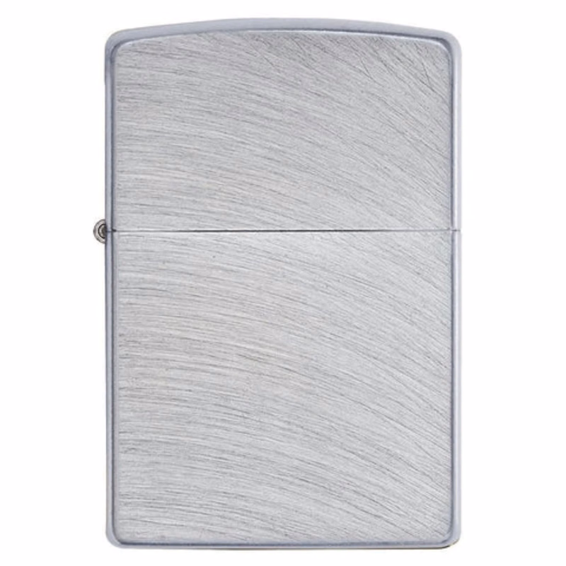 Genuine Zippo windproof lighter - Chrome Arch