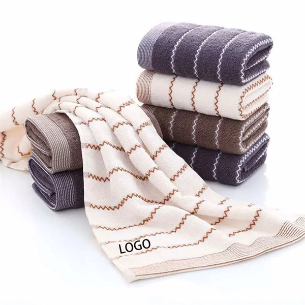 Custom 100 Percent Cotton Bath Towel Quick Dry — Soft Absorbent Hospitality