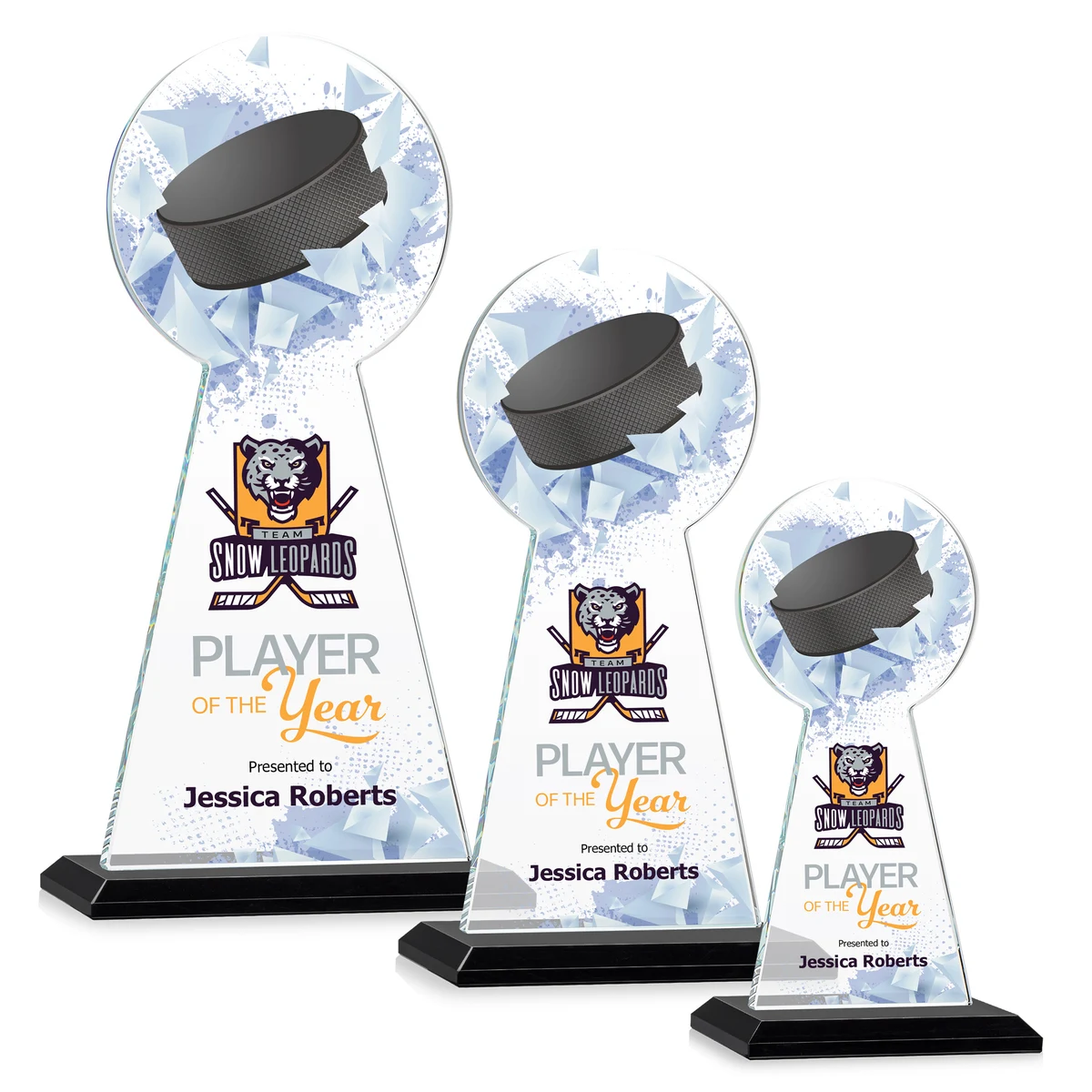 Edenwood Hockey VividPrint™ Award - Black 1