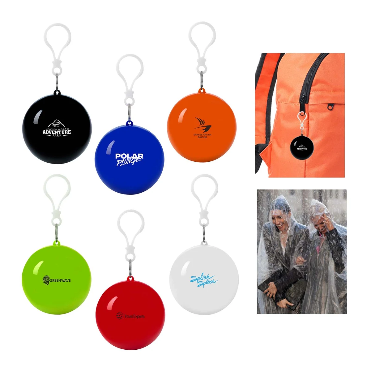 Poncho Ball Keychain 1