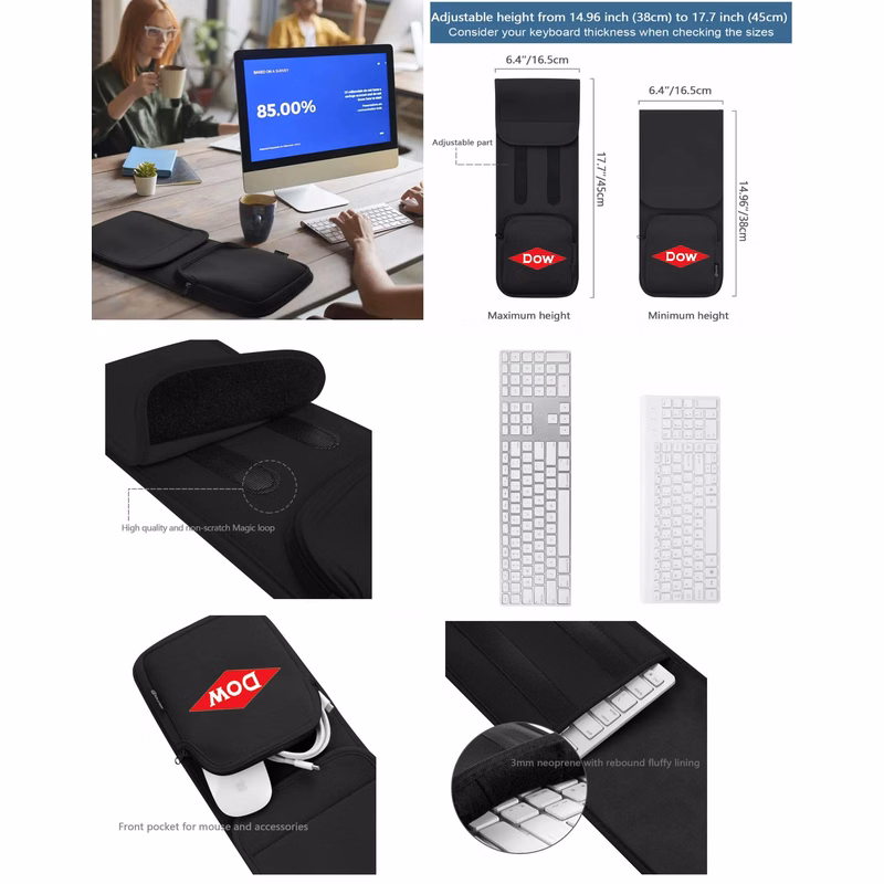 iBank ® Neoprene Keyboard Sleeve Travel Case Pouch