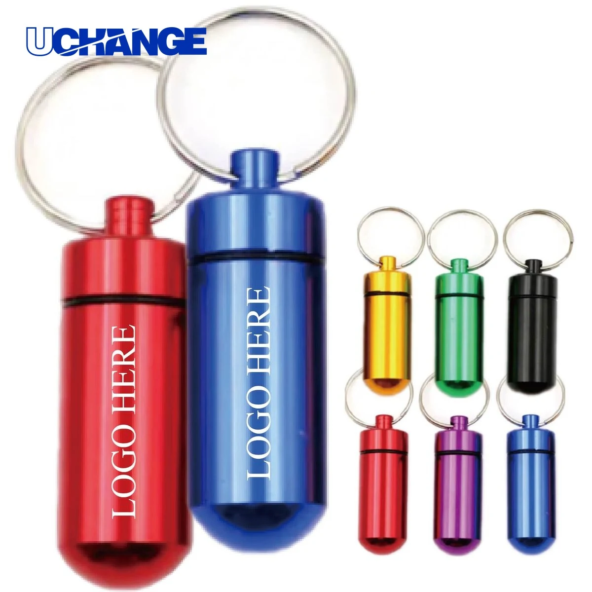 Waterproof Metal Pill Storage Case 1