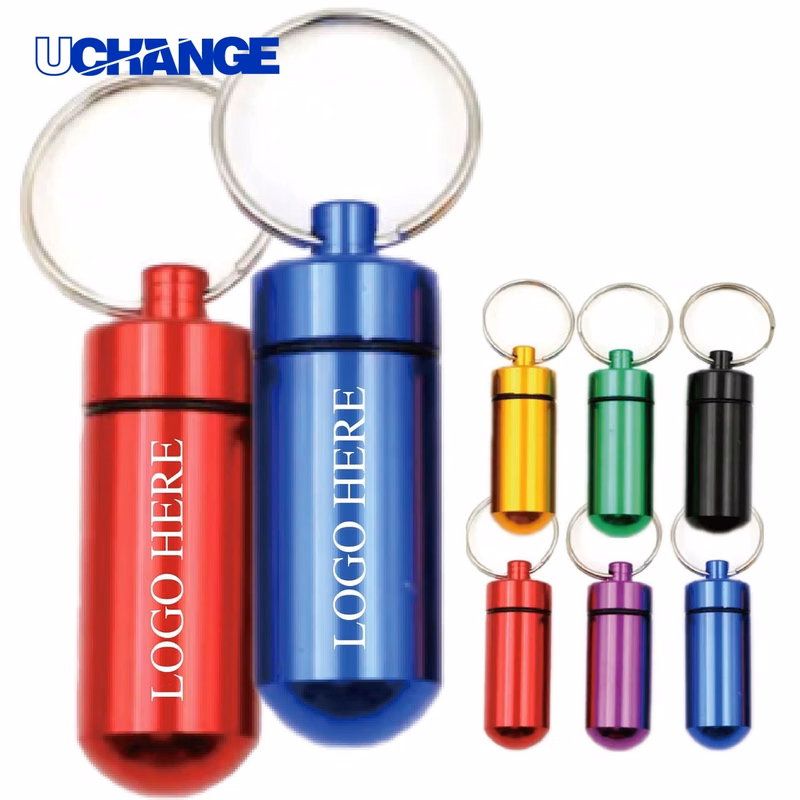 Waterproof Metal Pill Storage Case