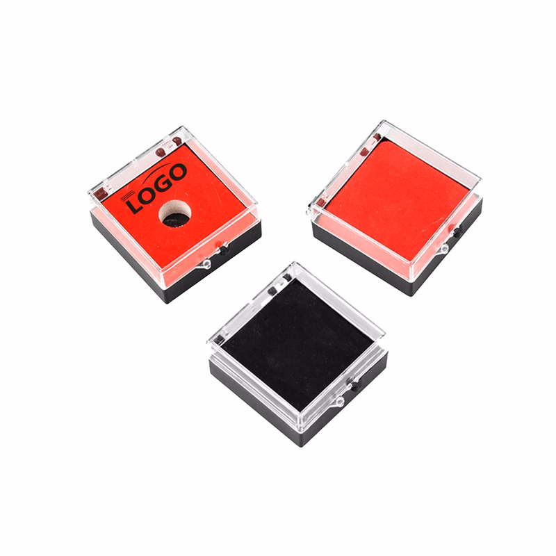 Lined Crystal Clear Gift Box Lapel Credentials Pins