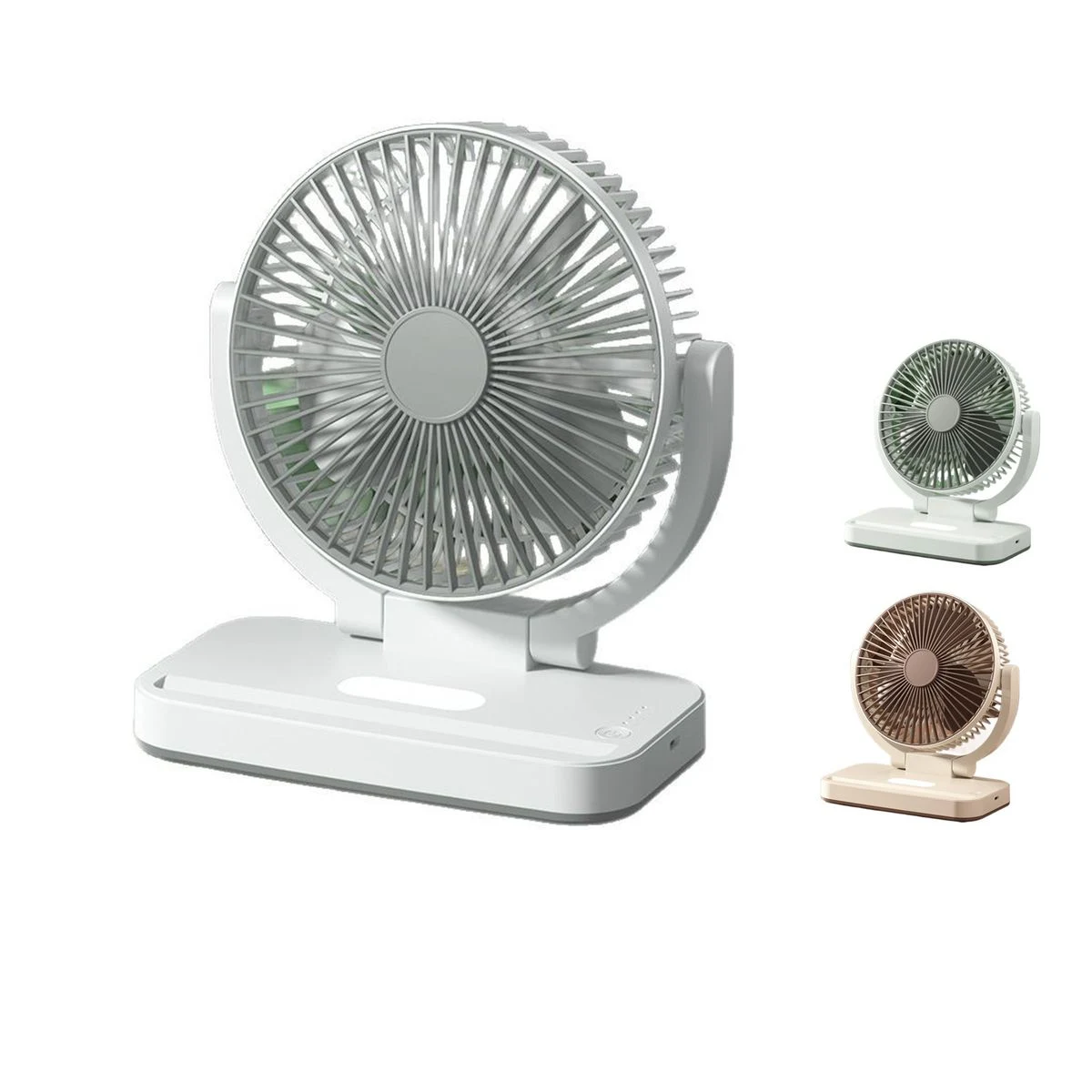 Usb Rechargeable Multifunctional Desktop Fan 1