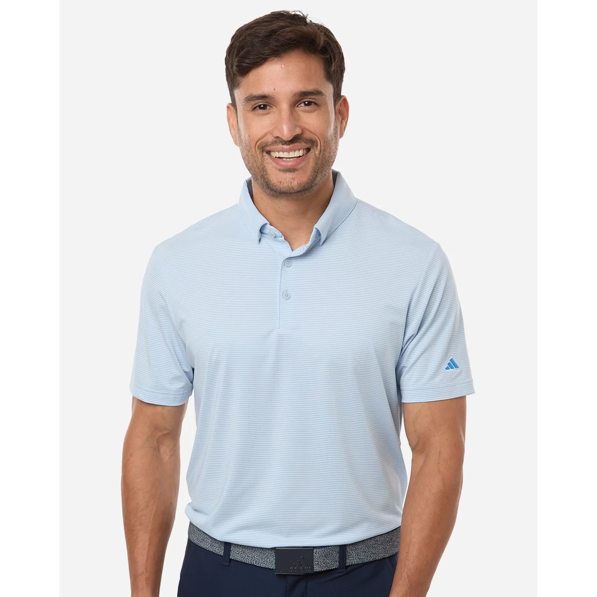Men's Ultimate365 Pencil Stripe Climacool Polo - A2026 1