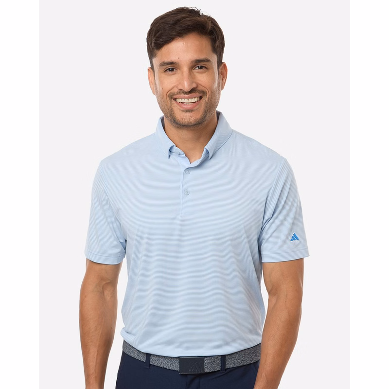 Men's Ultimate365 Pencil Stripe Climacool Polo - A2026