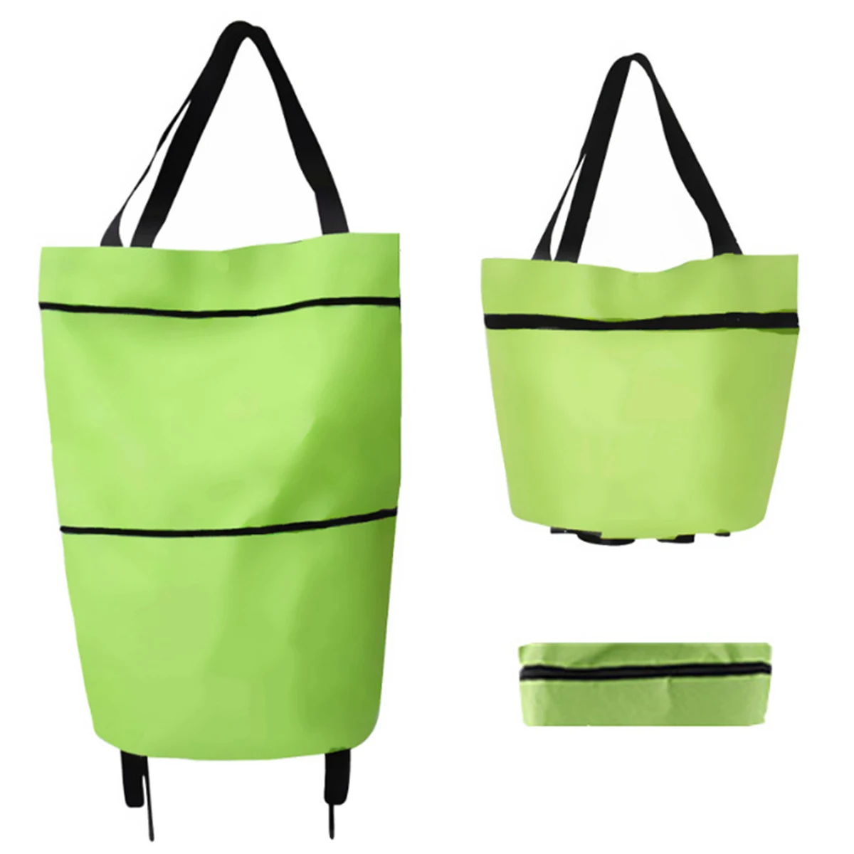Oxford Folding Bag With Wheels 1