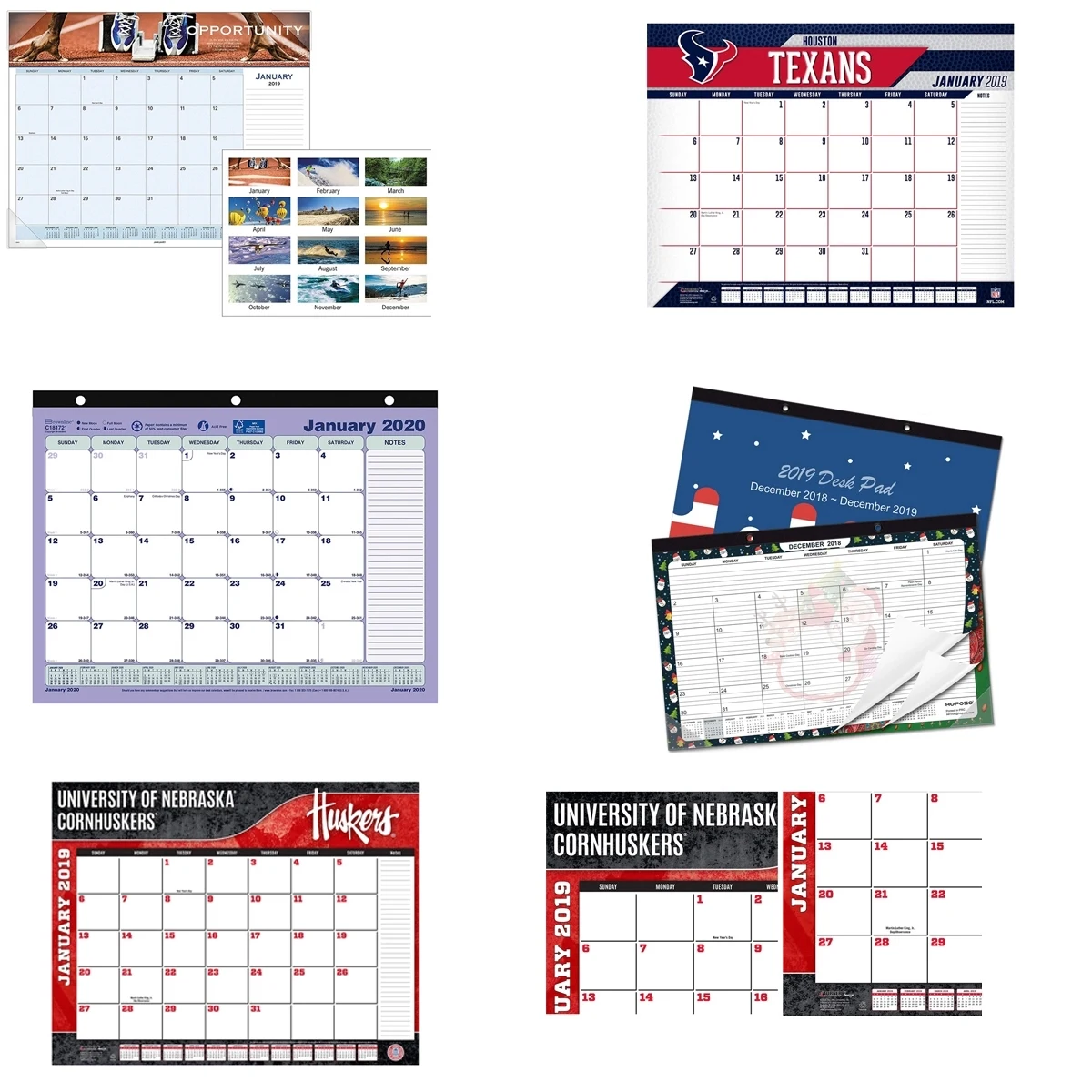 Desk Calendar Pad 1