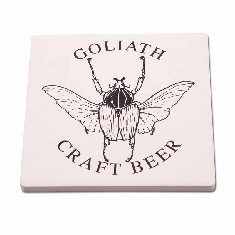 Square Ceramic Coaster (1 Color Imprint)