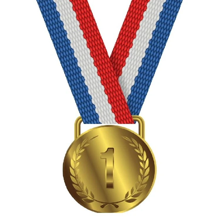 Customized Antique Gold Plated Zinc Alloy Medal 1