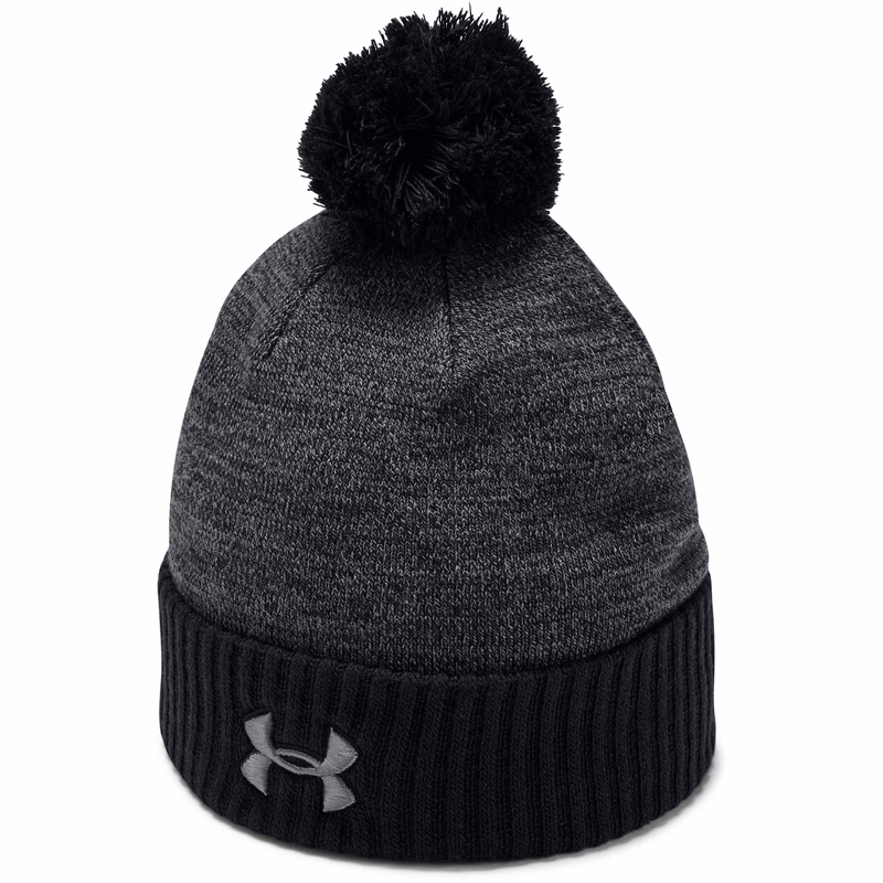 UA Big Logo Men's Pom Beanie