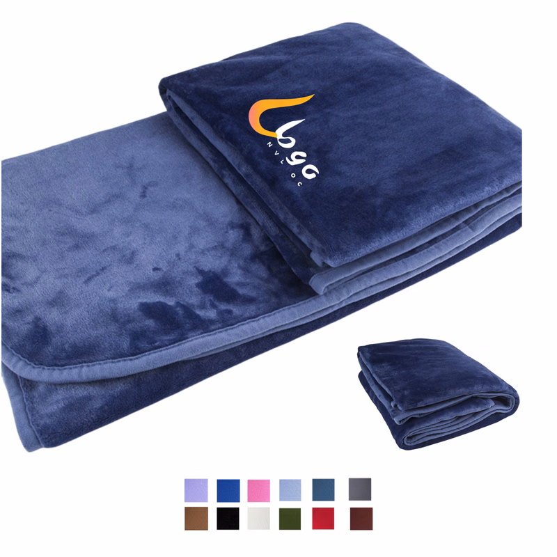Plush Solid Color Flannel Blanket