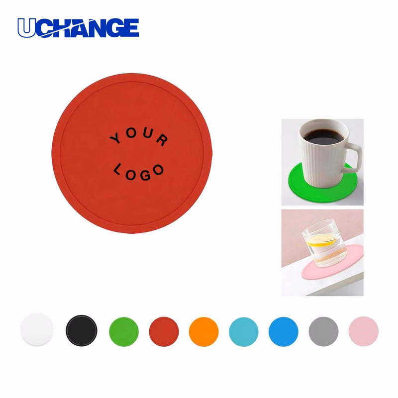 Silicone Coasters Drink Mats Flexible for Tables and Bars