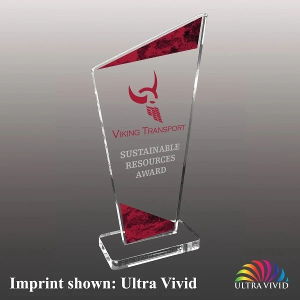 Acrylic Stock Award - Ultra Vivid Color 1