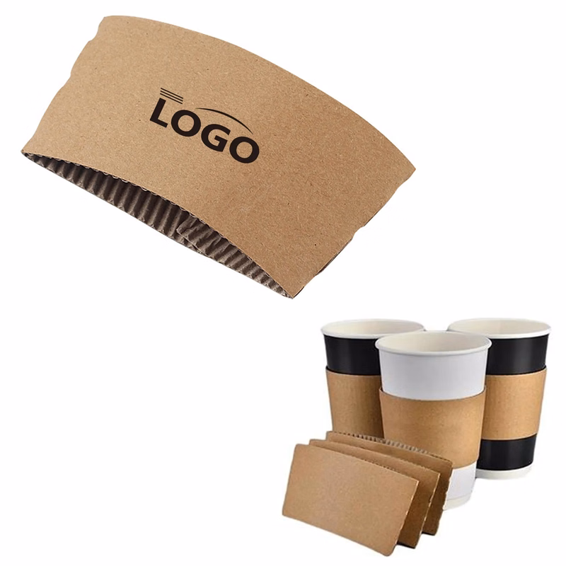 Kraft Coffee Clutch Insulated Beverage Wraps MOQ 50pcs