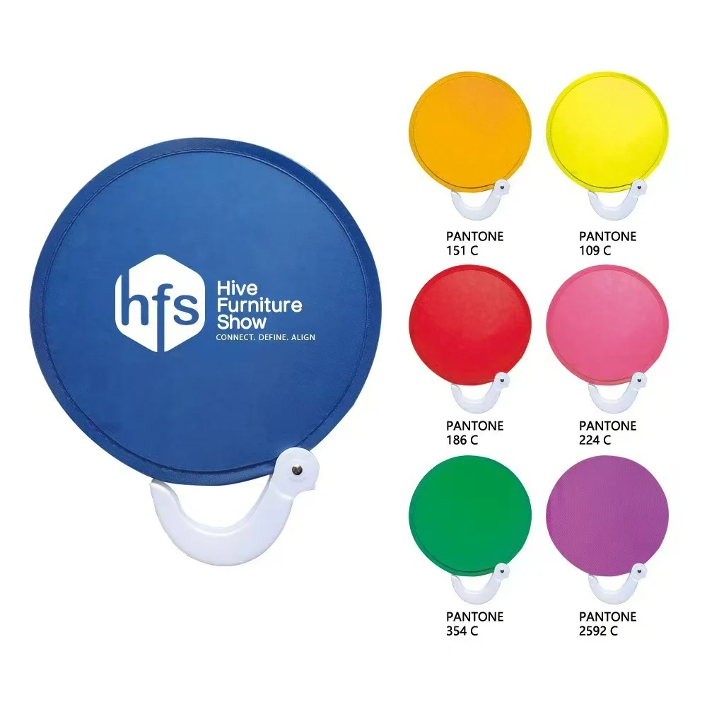 Custom Foldable Nylon Flying Disc Fan 1