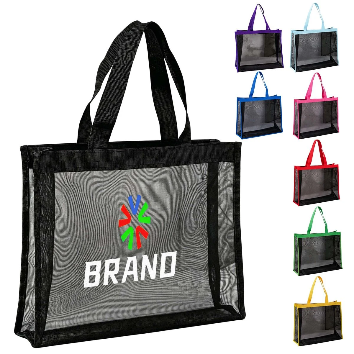 Large lightweight Simple Mesh Tote Bag 1
