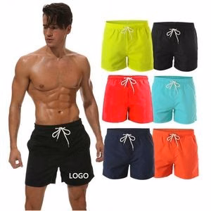 2 In 1 Quick Dry Beach Men Board Shorts
