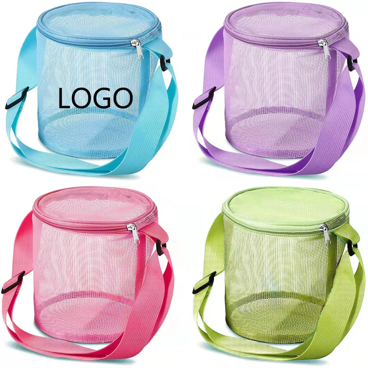 Beach Seashell Bag Beach Toy Tote / Zippers 1