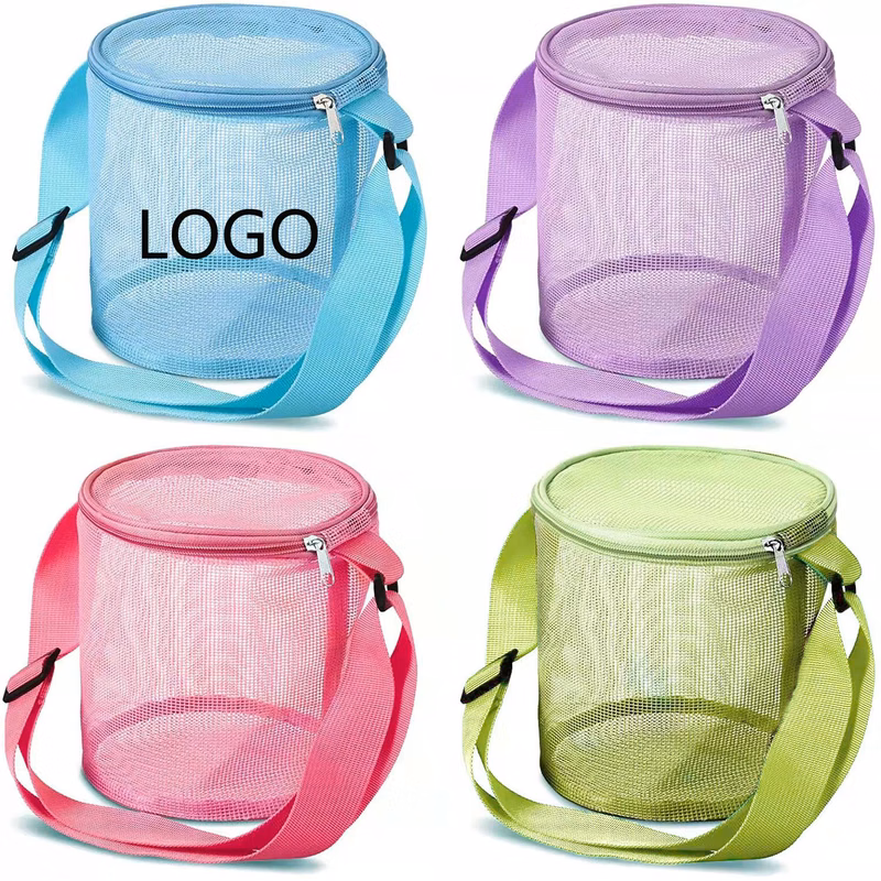 Beach Seashell Bag Beach Toy Tote / Zippers