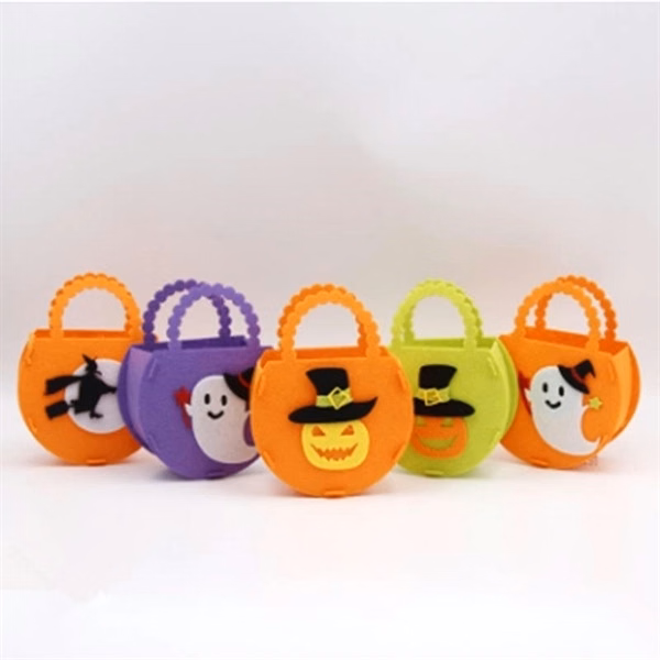Halloween Trick-or-Treat Tote Bag Halloween Candy Totes Bag