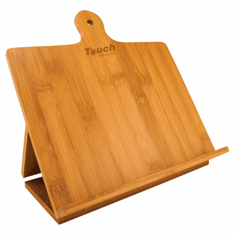 10 1/4" x 10 1/4" Bamboo Standing Chef's Easel