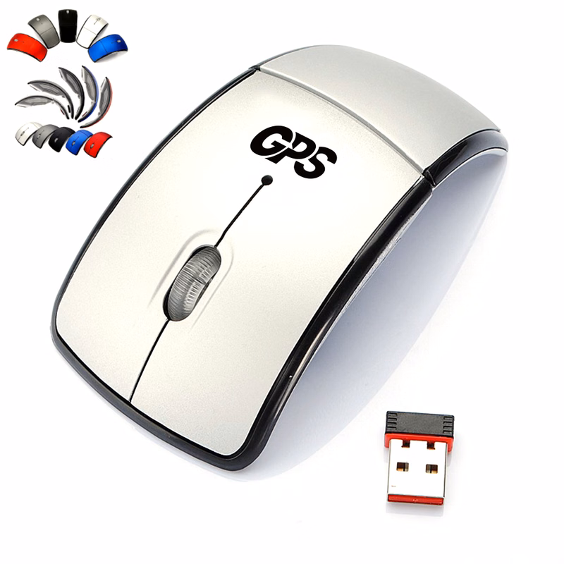 Collapsible 2.4 Ghz Wireless Optical Mouse