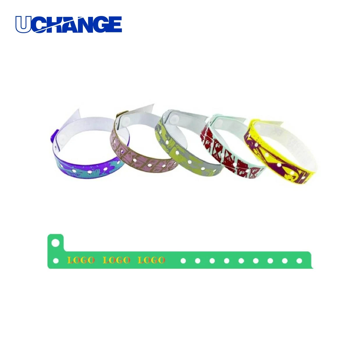 PVC Waterproof Buckle Wristbands 1